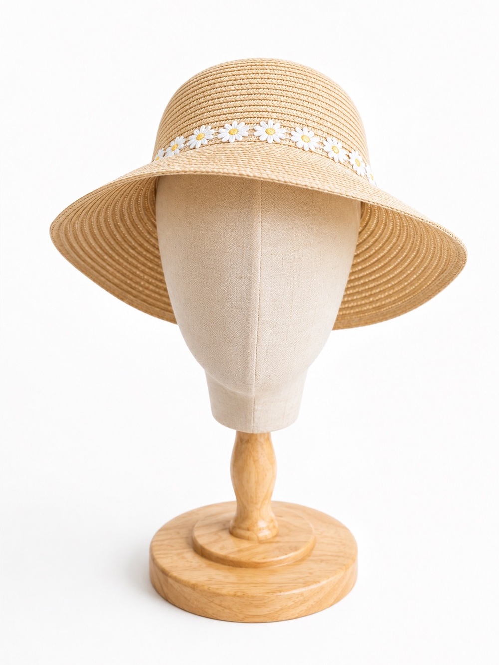 Daisy Straw Sun Hat | Cottagecore Garden Party Beach Vacation Boho Chic